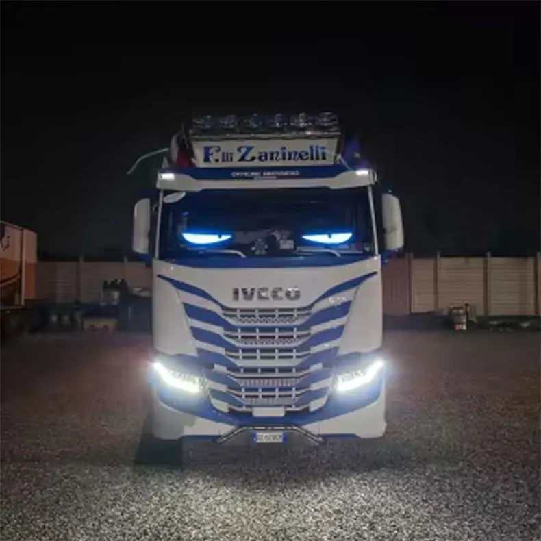 Custom LED Devil Eye Panel– Your Truck, Your Message