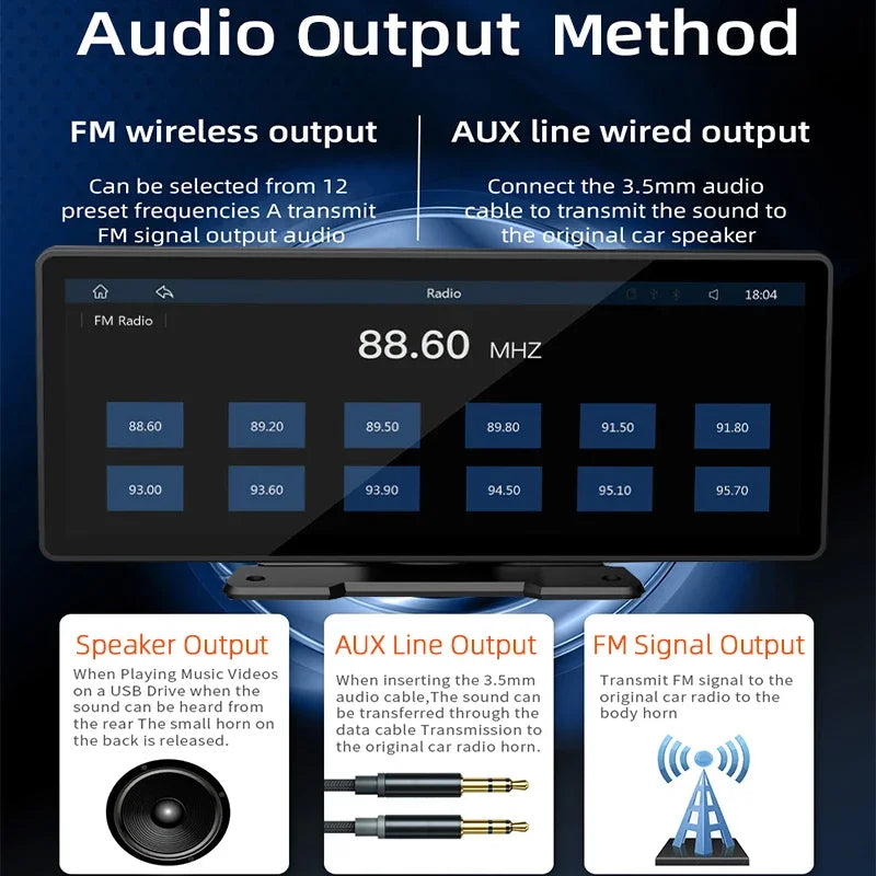 10.26" Smart Mirror Display – Upgrade your truck's Command Center