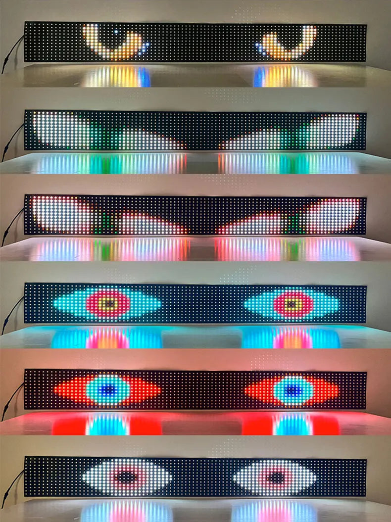 Custom LED Devil Eye Panel– Your Truck, Your Message