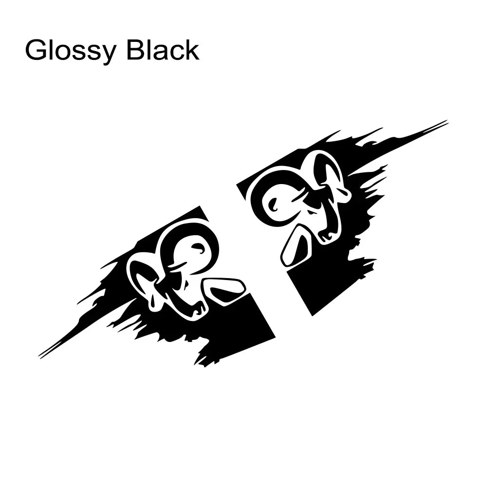 2Pcs Racing Stripes Bed Stickers For Dodge RAM Hemi 1500 2500 3500 Rebel Auto Truck Trunk DIY Decor Decals Vinyl Cover