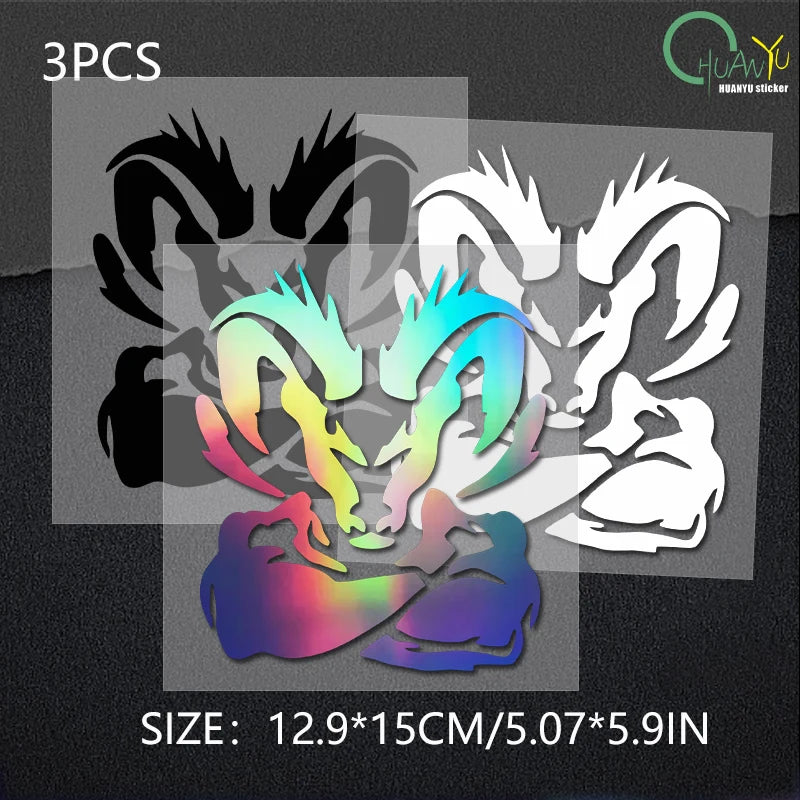 Cool Ram Car Stickers Automobiles Motorcycles Exterior Accessories Vinyl Decals for Bmw Audi Ford Honda Window