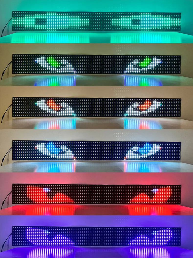 Custom LED Devil Eye Panel– Your Truck, Your Message