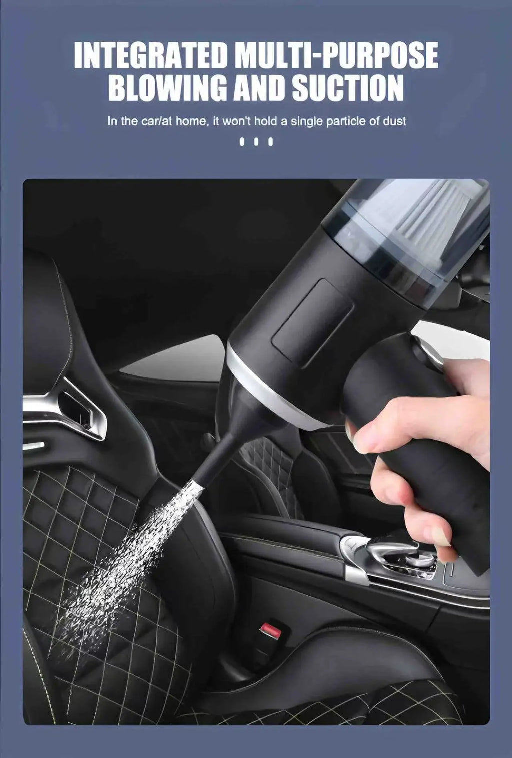 Mini Handheld Cordless Vacuum Cleaner Air Duster Wireless Dust Blower Portable Rechargeable Air Cleaner Vacuum For Car Home