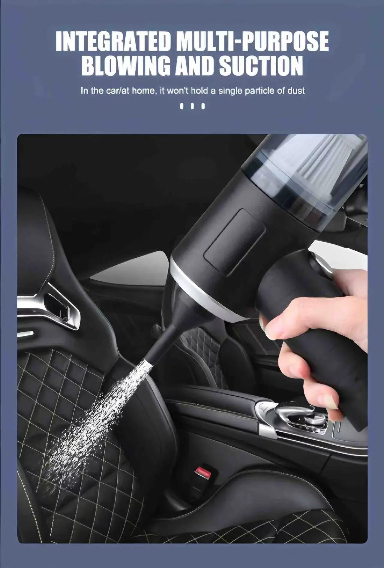 Mini Handheld Cordless Vacuum Cleaner Air Duster Wireless Dust Blower Portable Rechargeable Air Cleaner Vacuum For Car Home