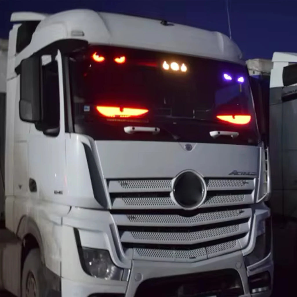 Custom LED Devil Eye Panel– Your Truck, Your Message