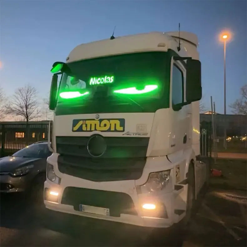 Custom LED Devil Eye Panel– Your Truck, Your Message