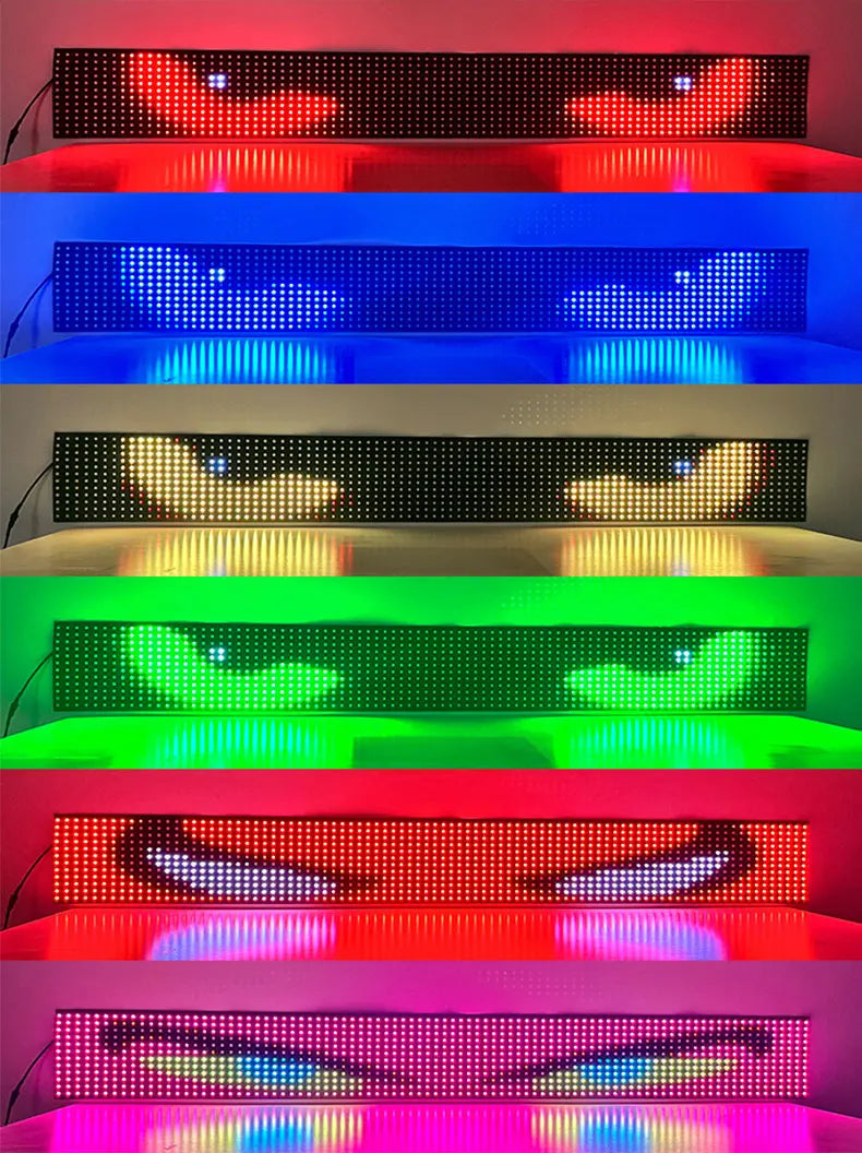 Custom LED Devil Eye Panel– Your Truck, Your Message