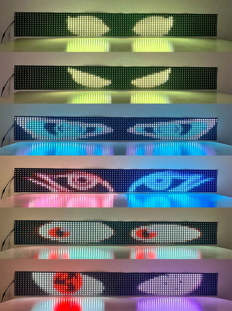 Custom LED Devil Eye Panel– Your Truck, Your Message