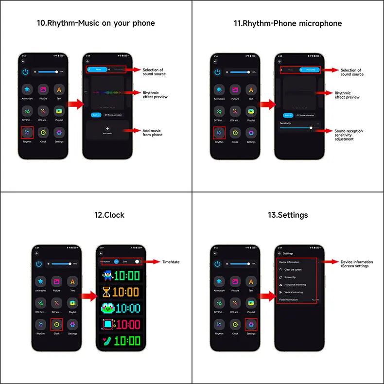 Custom LED Devil Eye Panel– Your Truck, Your Message