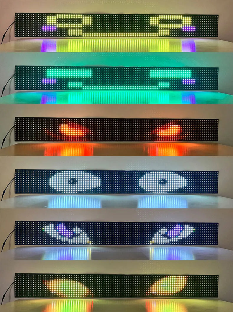 Custom LED Devil Eye Panel– Your Truck, Your Message