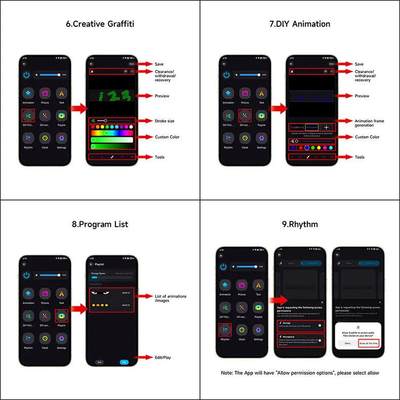 Custom LED Devil Eye Panel– Your Truck, Your Message