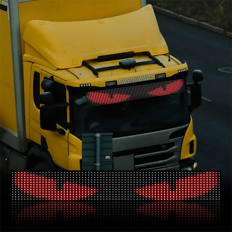 Custom LED Devil Eye Panel– Your Truck, Your Message