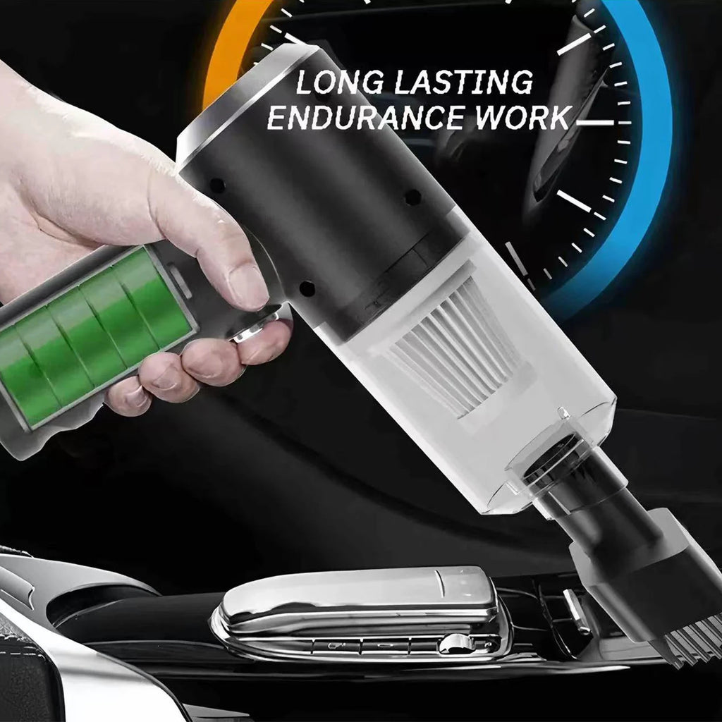 Mini Handheld Cordless Vacuum Cleaner Air Duster Wireless Dust Blower Portable Rechargeable Air Cleaner Vacuum For Car Home