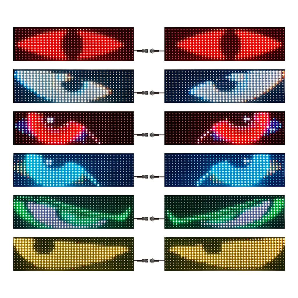 Custom LED Devil Eye Panel– Your Truck, Your Message