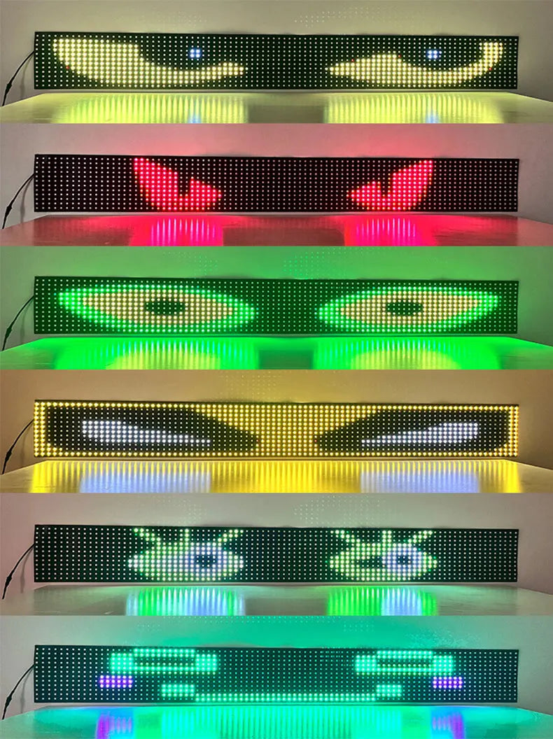 Custom LED Devil Eye Panel– Your Truck, Your Message