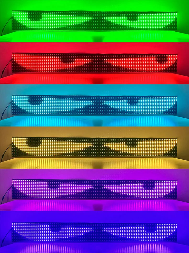 Custom LED Devil Eye Panel– Your Truck, Your Message