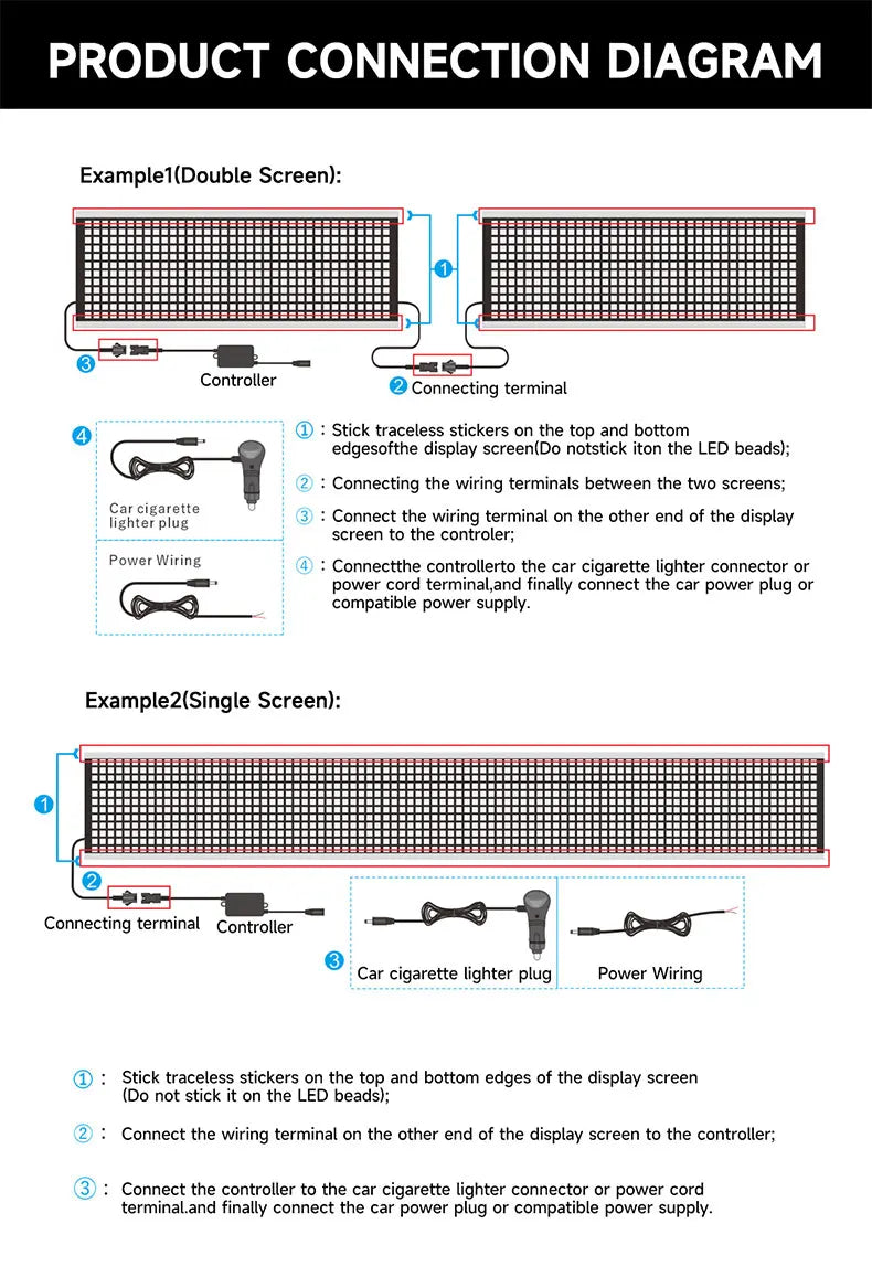 Custom LED Devil Eye Panel– Your Truck, Your Message